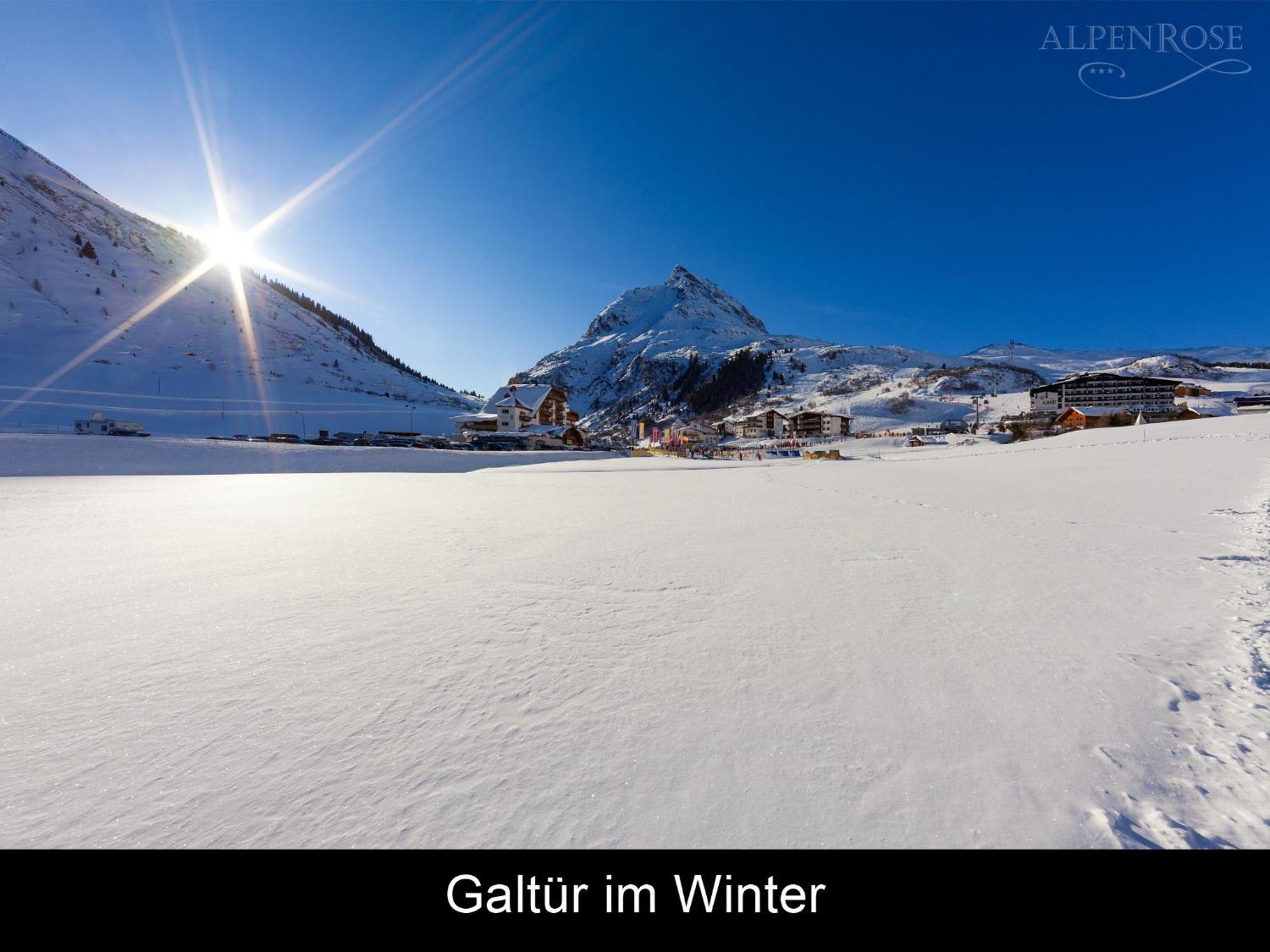 Clubdorf Hotel Alpenrose Galtur Bagian luar foto