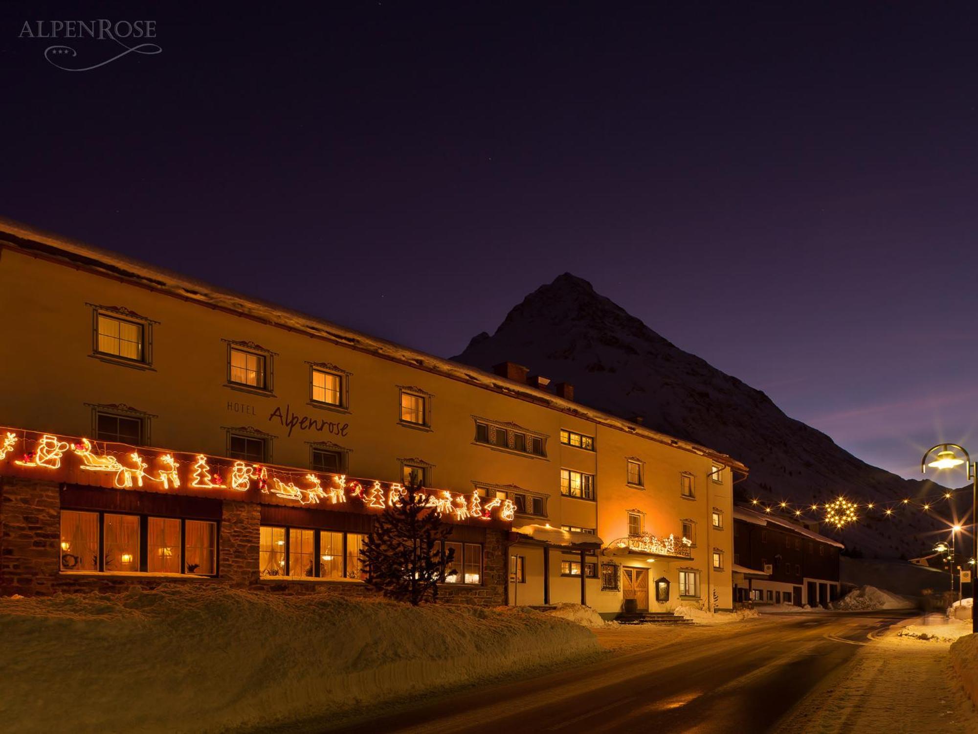 Clubdorf Hotel Alpenrose Galtur Bagian luar foto