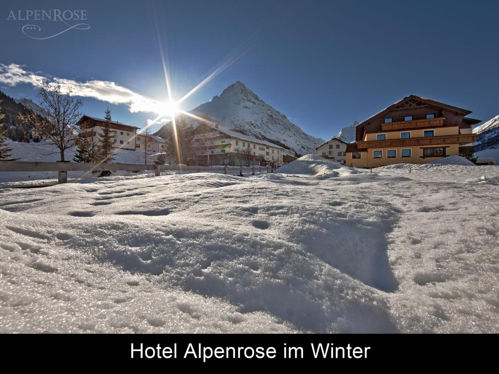 Clubdorf Hotel Alpenrose Galtur Bagian luar foto